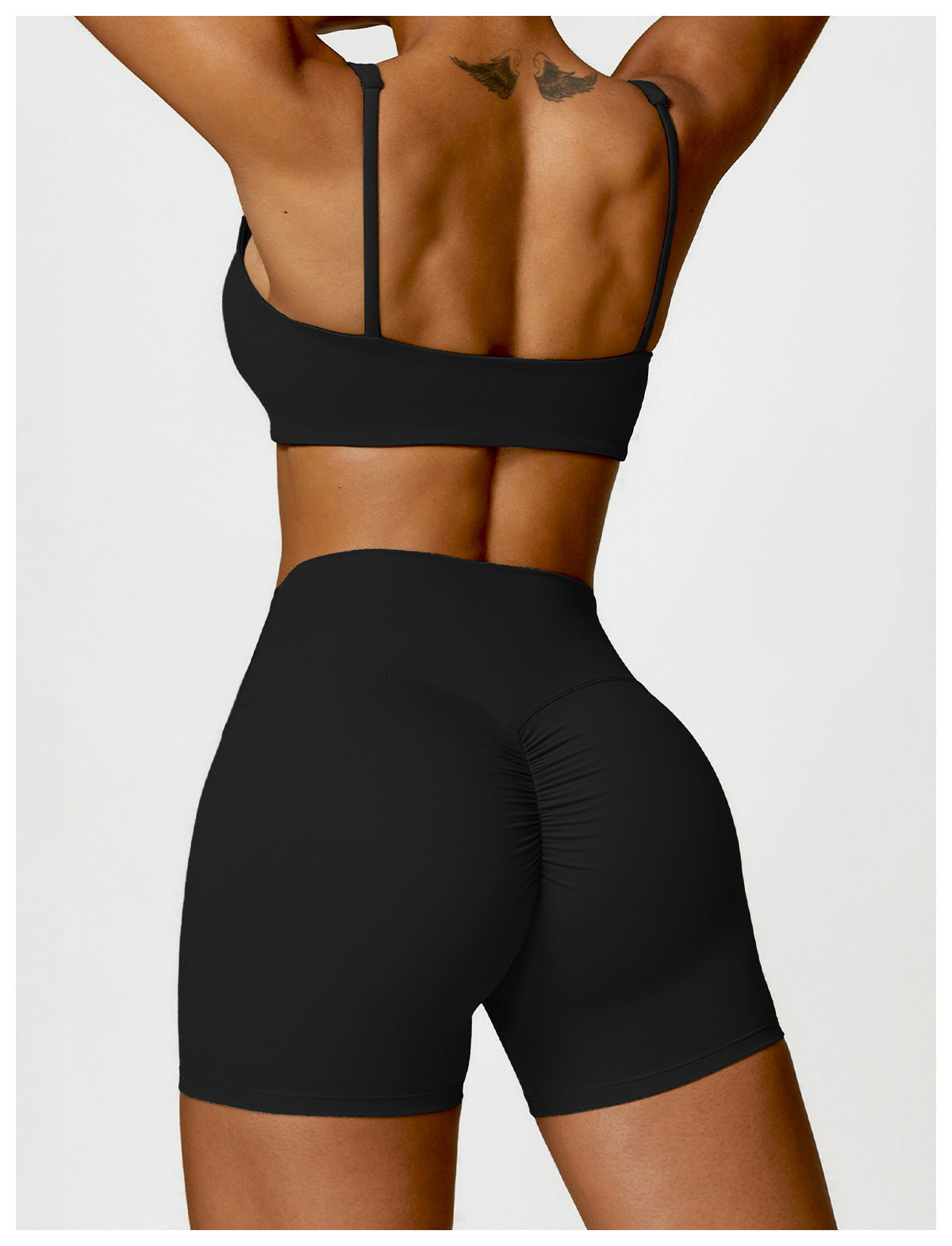 Short Fitness Feminino Preto