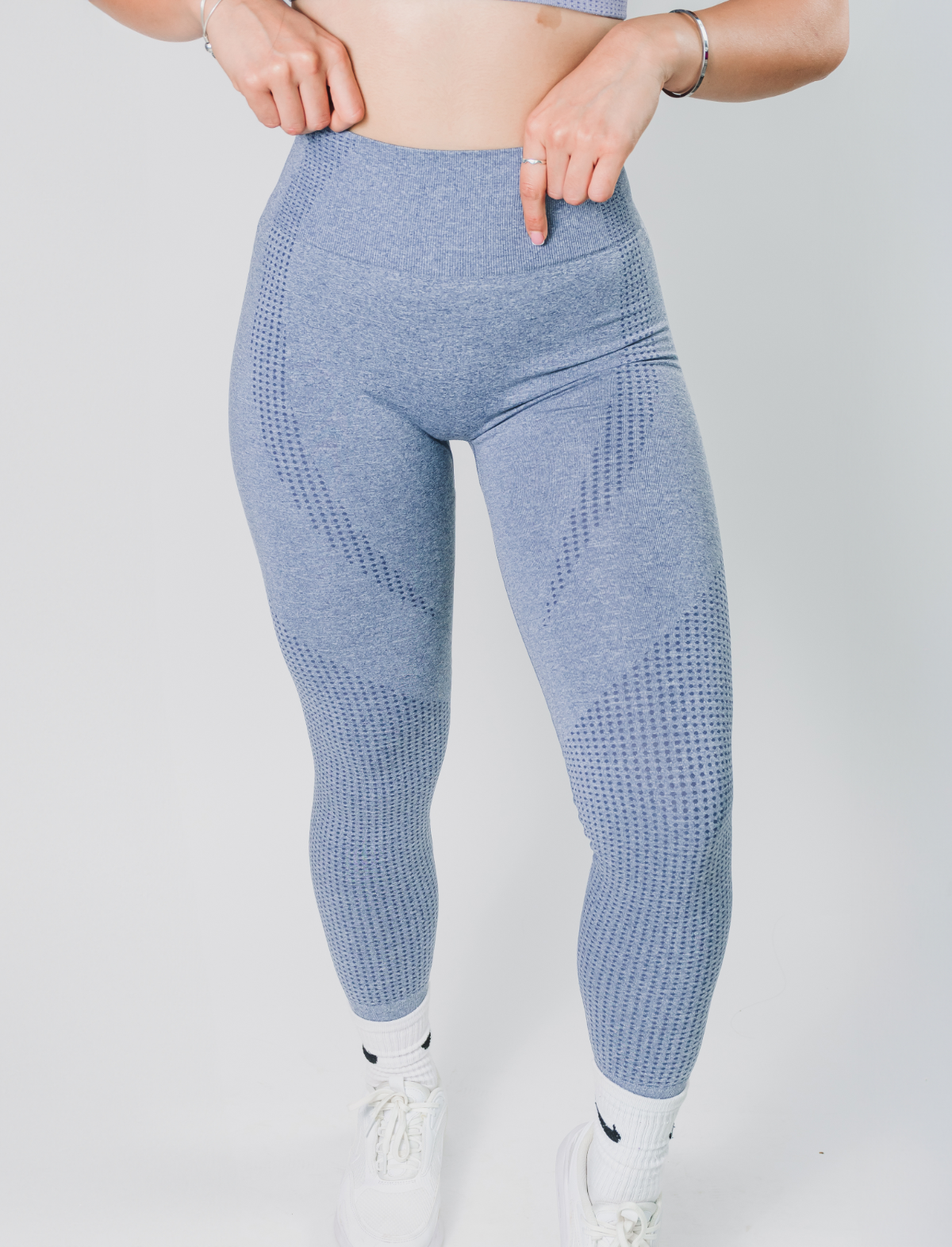 Calça Legging Aura Skin Cinza