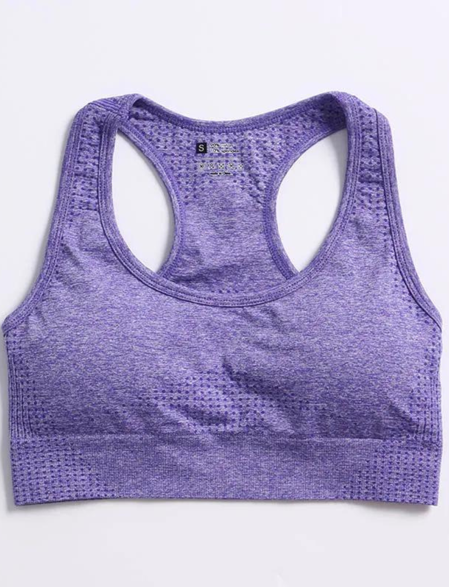 Top Fitness com Bojo Aura - Morado
