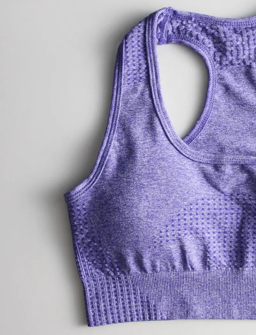 Top Fitness com Bojo Aura - Morado