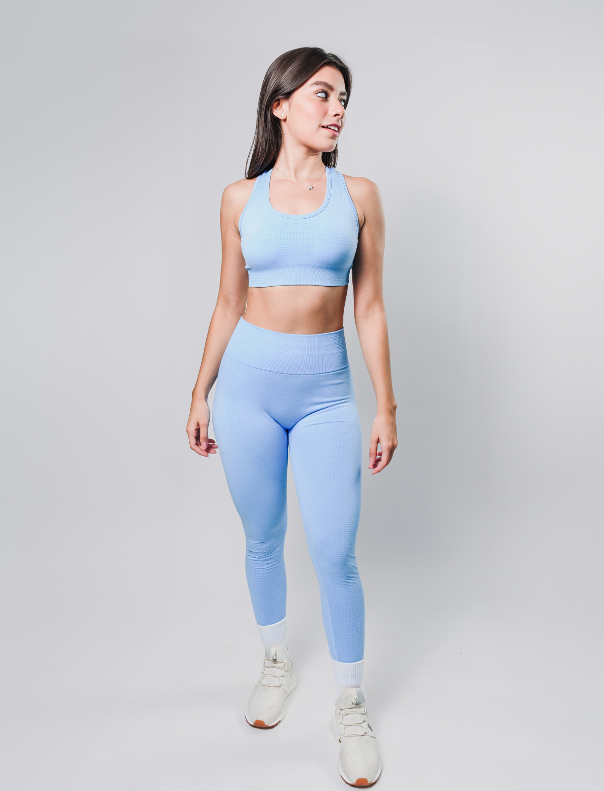 Calça Legging Aura Skin Azul