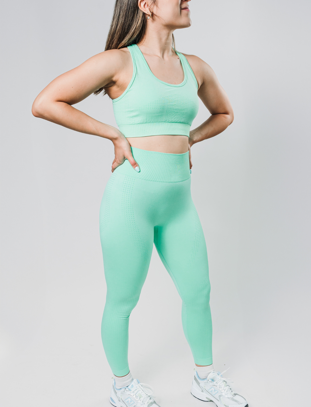 Calça Legging Aura Skin Menta
