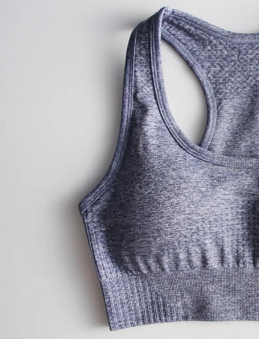 Top Fitness com Bojo Aura - Cinza