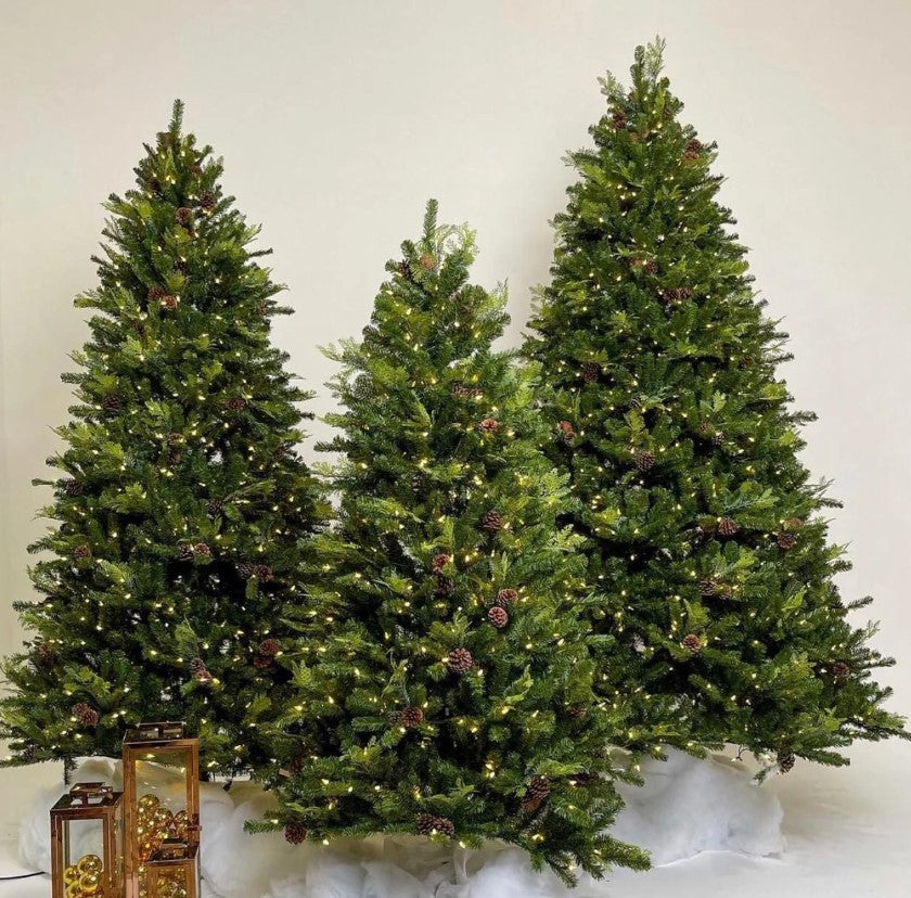 Árvore De Natal Clic Com Micro LED Embutido