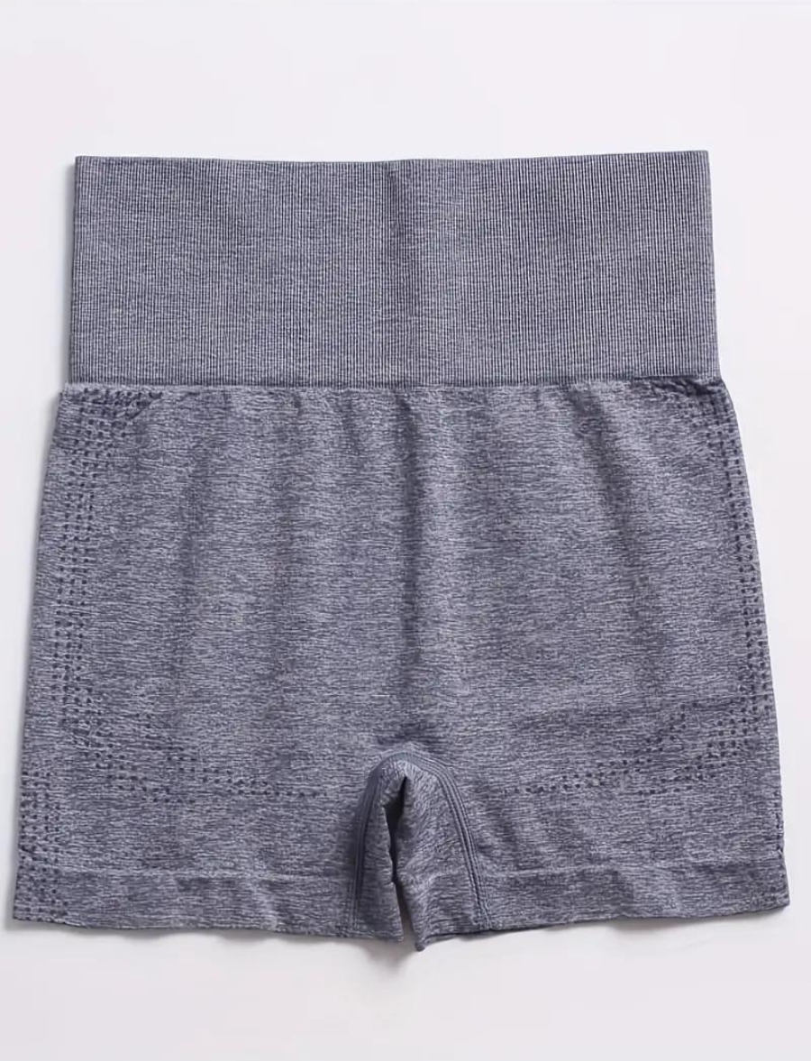 Short Fitness Feminino Aura Cinza