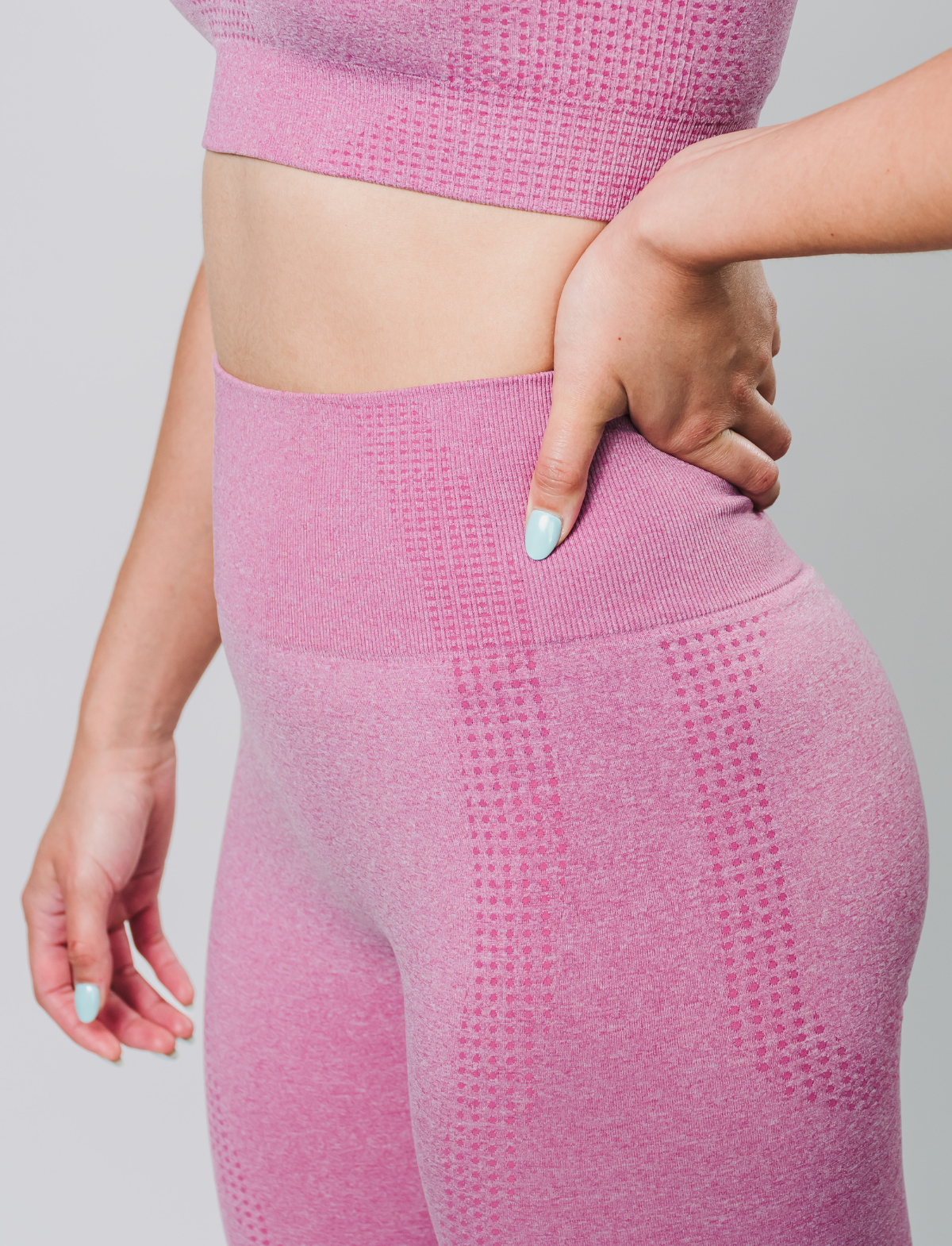 Calça Legging Aura Skin Rosa