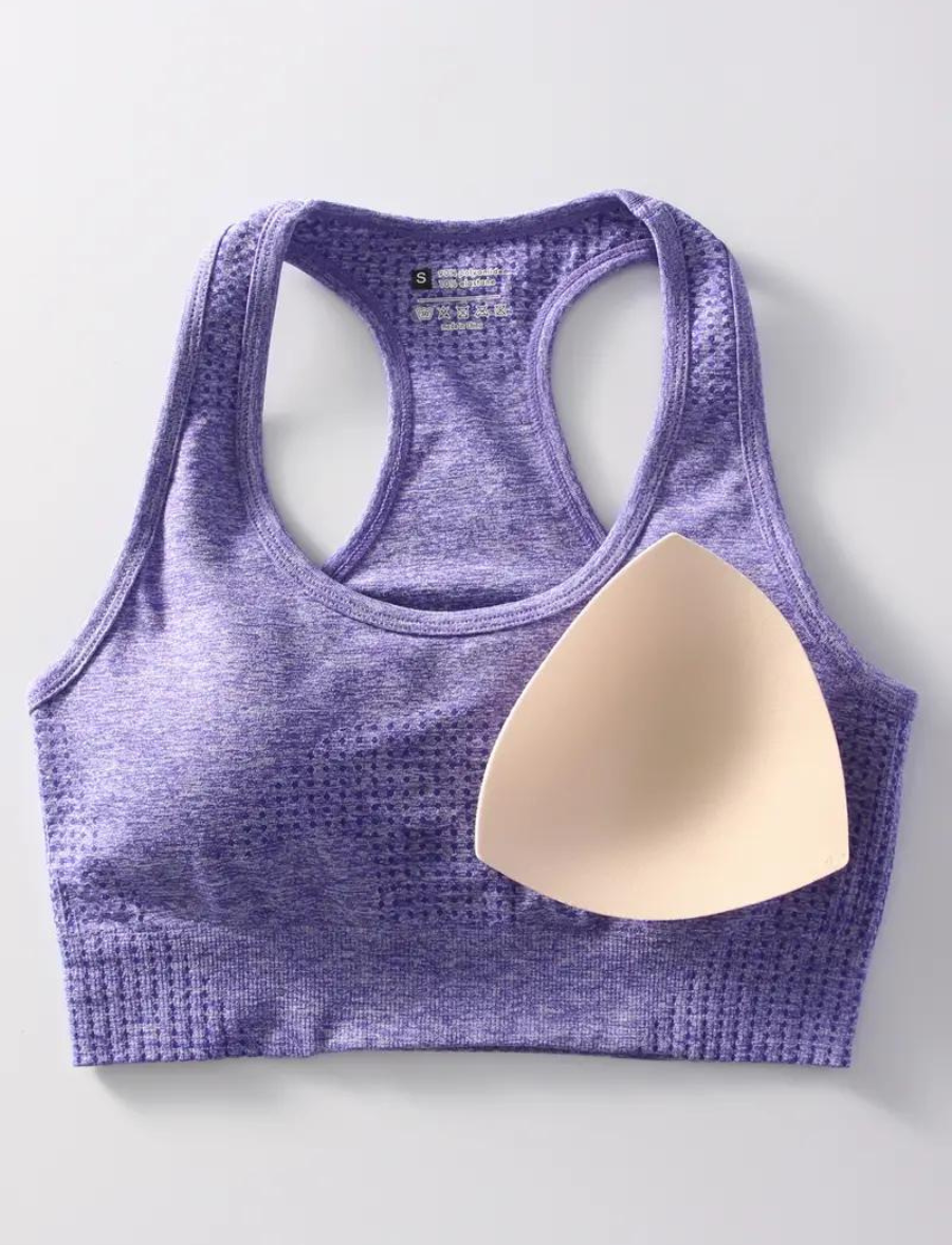 Top Fitness com Bojo Aura - Morado