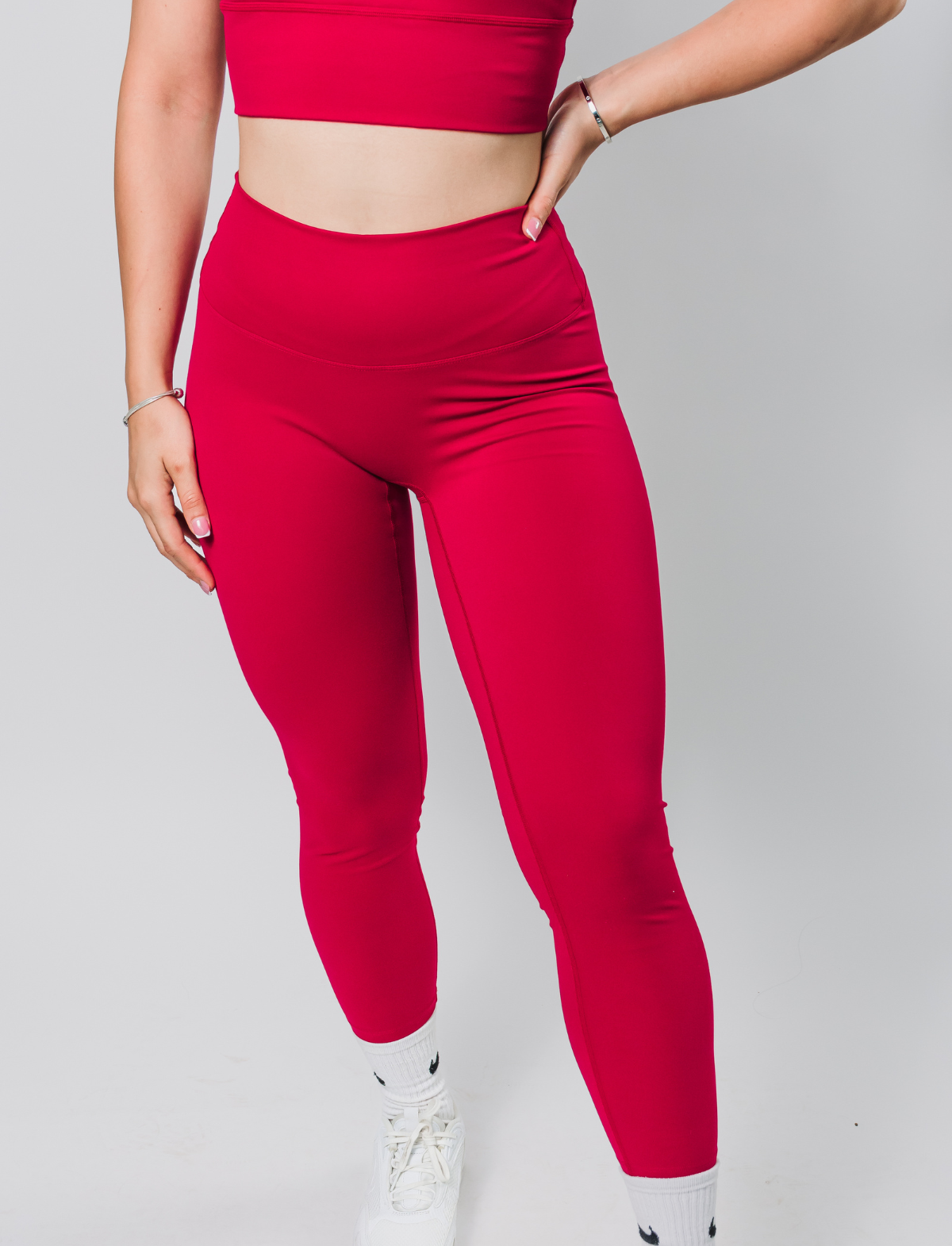 Calça Legging Feminina Dynamica Cereja