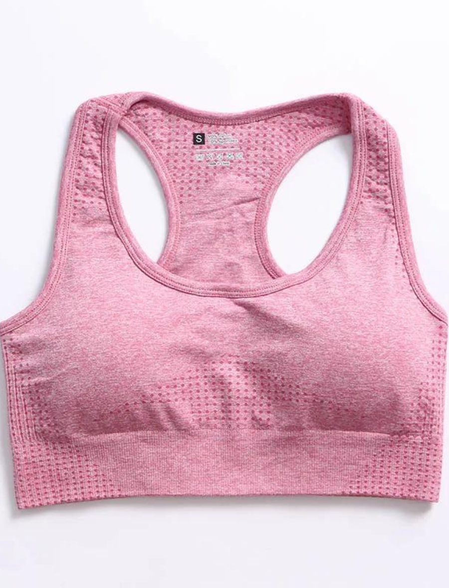 Top Fitness com Bojo Aura - Rosa