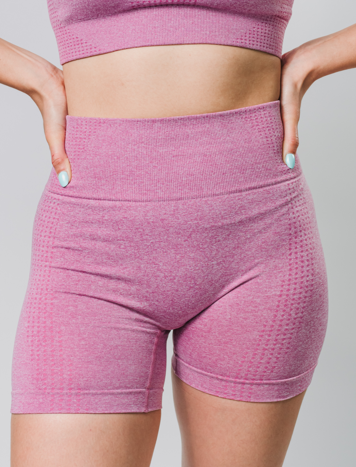 Short Fitness Feminino Aura Rosa