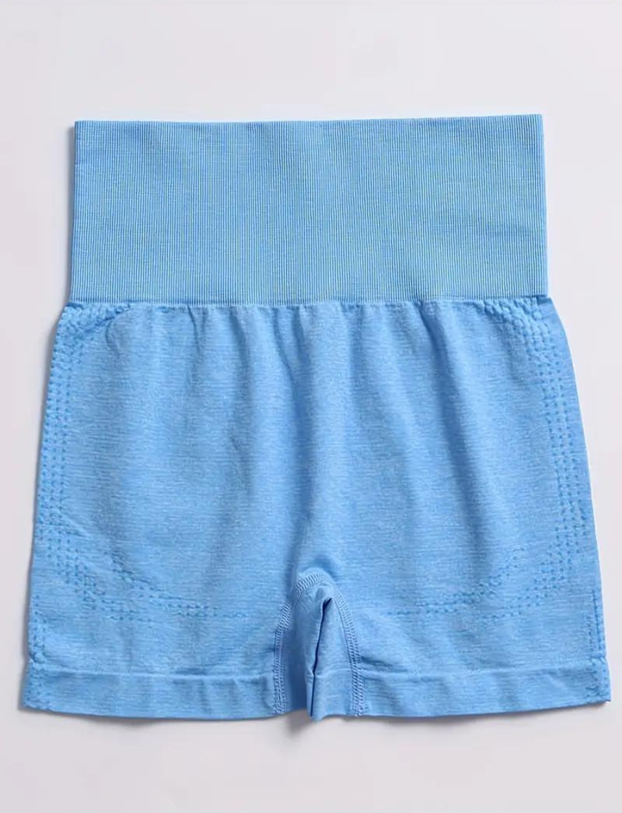 Short Fitness Feminino Aura Azul